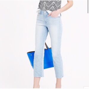 •J Crew• vintage crop jean